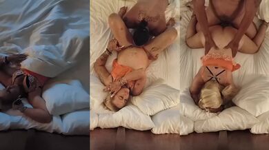 Blonde MILF Grinds Pussy Against Cock Begging Daddy To Take Her Pussy And Own It While Fucked Hard In Multiple Positions And Cumming