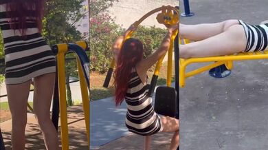 Wife Destroyed By Public Exhibitionism In The Park