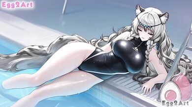 Pramanix Big Tits Swimsuit Blow Job Hentai Egg2Art Animation Destroyed Gushing Choked