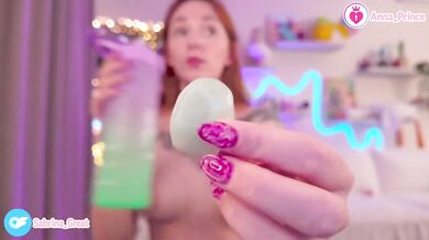 Petite Redhead Teen Tease Unboxing Hot Ass Gushing Solo Female Tattoo Fun