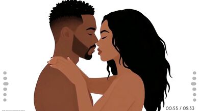 Jamaican Afro Music Video Destroyed Gushing Choked Romantic Cartoon HD Porn