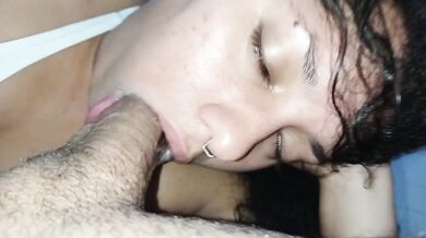 Slurping Dick Crying Sloppy POV Latina Blowjob Edging Extreme Wet Sounds