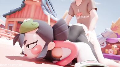 Brawl Stars Hentai 3d Blender Doggy Style Big Ass