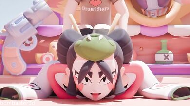 Brawl Stars Hentai 3d Blender Doggy Style Big Ass