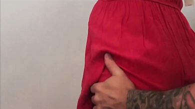 Fitting Room Hotwife Virginia Earl Destroyed By Big Dick Amateur Cumshot