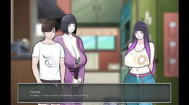 Thick Hinata with Big Tits Destroyed Gushing Choked - Konoha Milfs Part 1