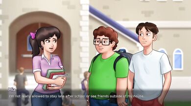 Summertime Saga Cartoon Hentai Big Tits Big Ass Big Dick Uncensored School Life Destroyed Gushing Choked