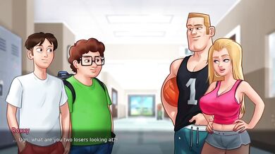 Summertime Saga Cartoon Hentai Big Tits Big Ass Big Dick Uncensored School Life Destroyed Gushing Choked