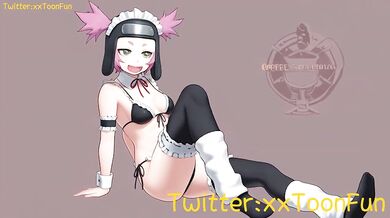 Kakuyoku Fubuki Coffee Maid Blow Job Hand Job For Her Lord Hentai Animation by xxtoonfun