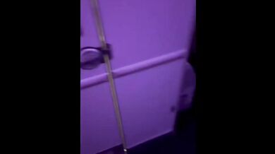 Redhead Destroys Airplane Bathroom Pussy Fingering Solo Solo Female POV