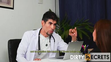 Fertility Specialist Doctor Cougar Milf Brunette Hot Big Cock Fisted Gushed Choked Creampie Cumshot Rough Sex HD Verified Amateur