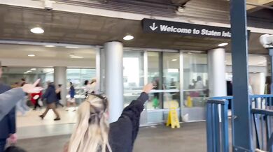 Asa Akira And Joanna Angel Destroy The Staten Island Ferry Ride
