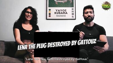 Gattouz and Lena The Plug Destroyed in Kinkyverse Couple Reaction Gushing Cumshot
