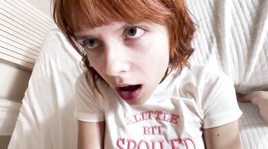 Petite Redhead Virgin Stepsister Wants to Fuck Stepbrother Amateur