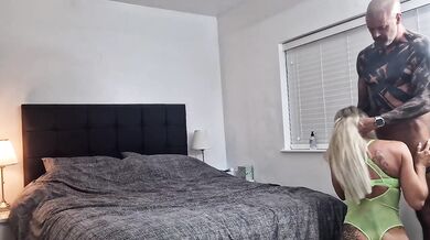 Blonde In Lingerie Gets Destroyed Doggy Fuck And Pussy Licking Orgasm