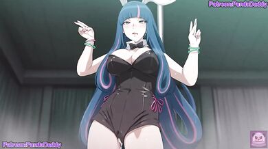 Eida Destroyed In Bunny Suit Giving Big Tits Blowjob To Her Boss