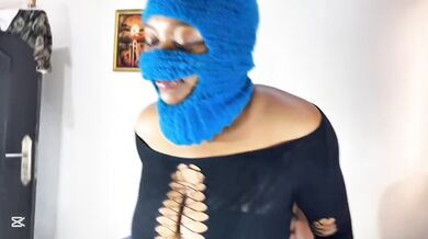 She Is Deeply In Love With My Big Dick Black Wet Pussy Big Ass Bathroom BBW Squirt