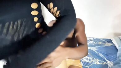 She Is Deeply In Love With My Big Dick Black Wet Pussy Big Ass Bathroom BBW Squirt
