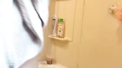Hot Day Shower Sex Destroyed Gushing Choked Babe College Babysitter Big Ass Solo Female Exclusive HD