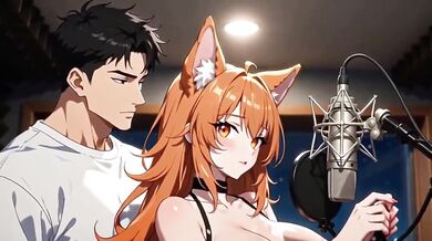 Sound remote control hands on hips producer destroys anime hentai actress with creampie