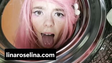 Stuck in the Washing Machine Pov Destroyed by Relentless Machine Sex Small Petite Blonde Cosplay Roleplay