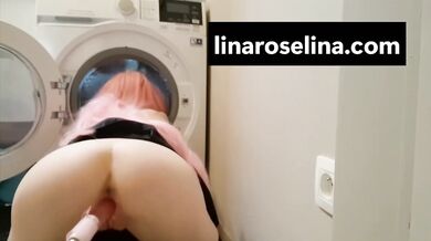 Stuck in the Washing Machine Pov Destroyed by Relentless Machine Sex Small Petite Blonde Cosplay Roleplay