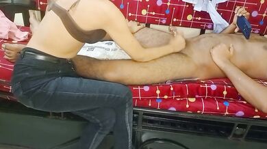 Dirty Talk Handjob Destroyed Oiled Ass By Me And My Friend