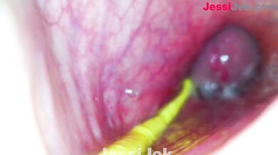 Extreme POV Inside the Stepsis ASS Fuck Girl with Endoscopy JessiJek Creampie Gushing Destroyed