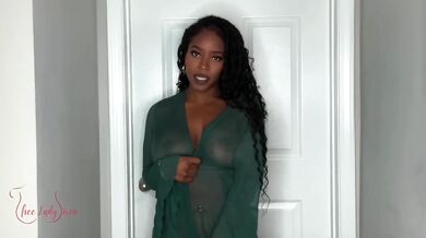 Ebony Goddess MILF Mom Trains Beta Male to BBC Worship and Watch Dildo Blowjob