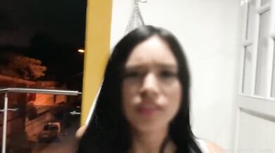 Outdoor Balcony Anal Destroyed By Passerby Amateur Latina Big Cock Hard Fuck