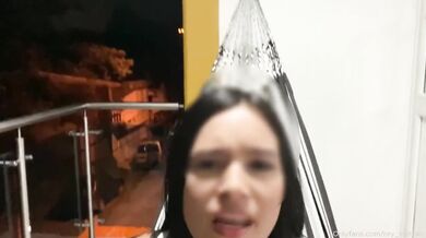 Outdoor Balcony Anal Destroyed By Passerby Amateur Latina Big Cock Hard Fuck