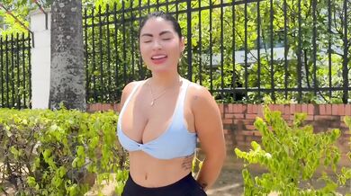 I hand my sweaty ass to the gym boy destroyed gushing choked