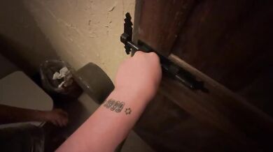 Caught on the Street Paid for Blowjob in Cafe Toilet and Fucked in Every Position