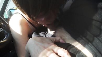 Japanese Mature Amateur In Car Fellatio Destroyed Gushing Deepthroat