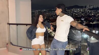 My Mad Girlfriend And Her Best Friend Destroyed Me in a Rough Hard Fast Fucking Surprise Amateur Threesome