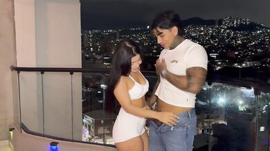 My Mad Girlfriend And Her Best Friend Destroyed Me in a Rough Hard Fast Fucking Surprise Amateur Threesome