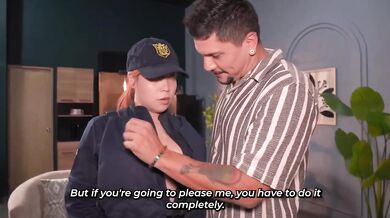 Officer Threatened With Arrest Takes Busty Latina Red Head To His House For Doggystyle Cumshot