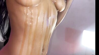 POV Stepdad Destroyer Gushes Choked Anal With Skinny Ebony Stepdaughter
