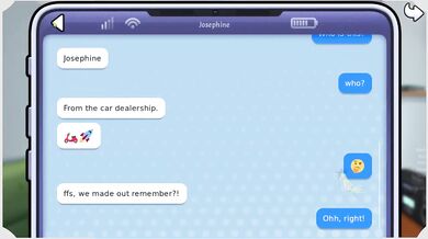 Josephine Gushes Destroyed By Kim With Private Photos In Summertime Saga Porn Game
