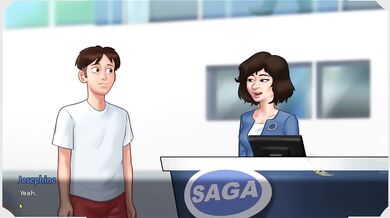 Josephine Gushes Destroyed By Kim With Private Photos In Summertime Saga Porn Game