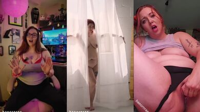 Redhead Next Door Curvy Dorky Girl Masturbates With Dildo Big Tits Big Ass Amateur HD Female Orgasm Solo Tattooed Verified