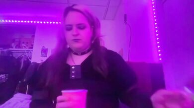Lazy Fat Princess Eats Ice Cream Destroyed Gushing Choked