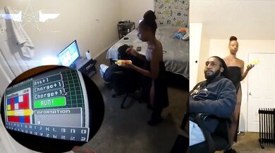 Game Night BJ Destroyed By BBC Ebony Hair Stylist Only Fans Stream