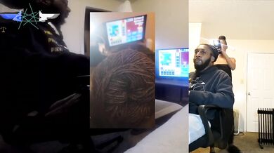 Game Night BJ Destroyed By BBC Ebony Hair Stylist Only Fans Stream
