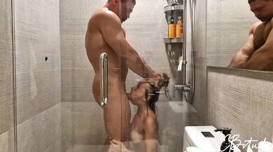 I fucked my friend's wife in the shower while he was playing his Sony PlayStation