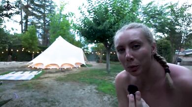 American Blonde Big Tits Destroyed Doggy Style Public Sex Party Pussy Eating Missionary Vlog