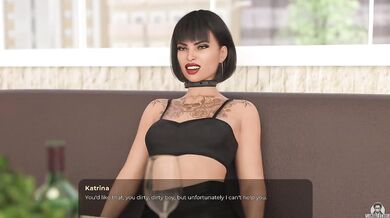 Big Tits MILF Played No More Money Roleplay Destroyed Choked Visual Novel Misterdoktor