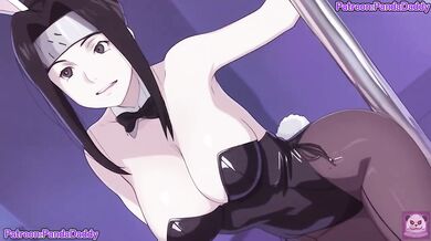 Destroyed Haku Bunny Suit Blowjob Big Tits Hentai Exclusive HD