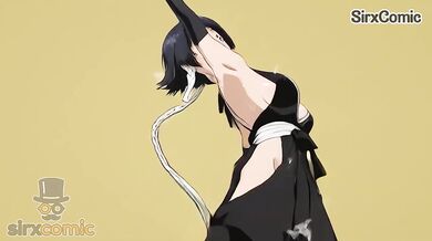 Soifon Destroyed Blowjob Choked Gushing Tits Job Bleach Hentai