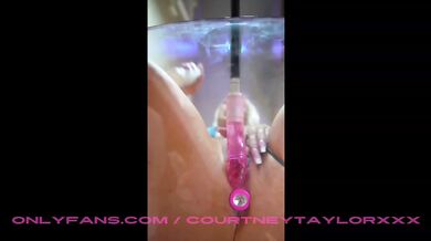 Squirting Machine Pov Blonde Milf Destroyed Gushing Creampie Pussy Fuck